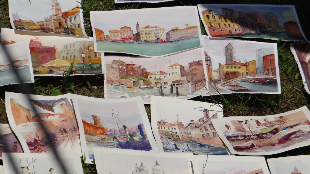 Photo 1 Mes rencontres d’aquarellistes en plein air avec l’APAF