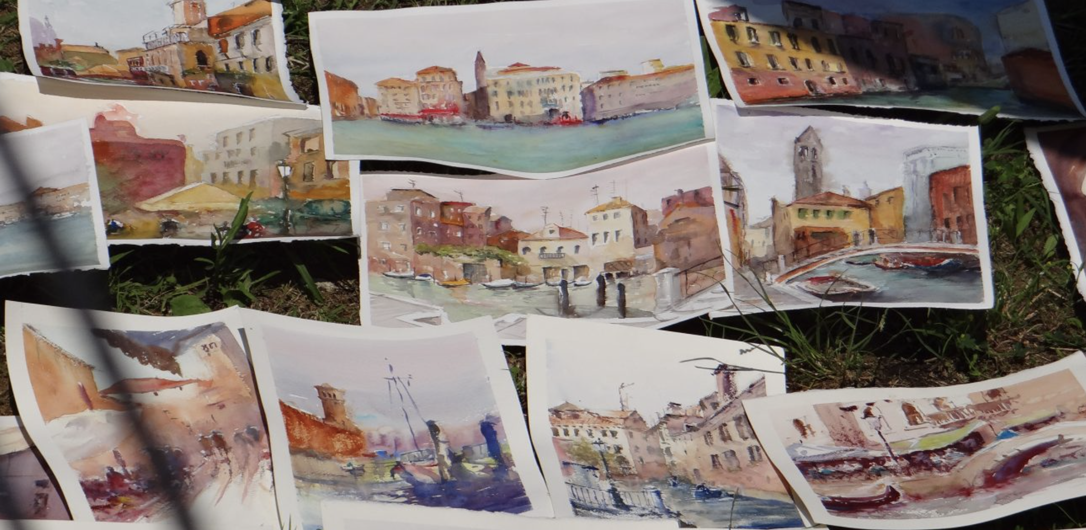 Mes rencontres d’aquarellistes en plein air avec l’APAF