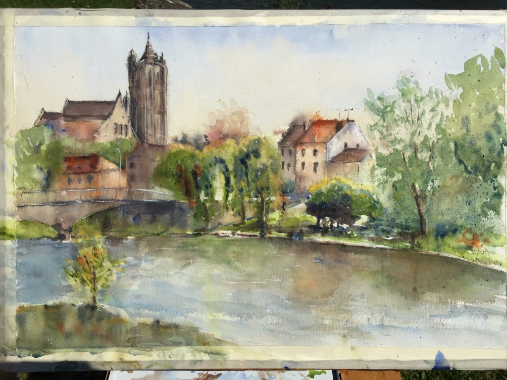 Aquarelle 2 Mes journées de peintres avec les Couleurs de l’Art