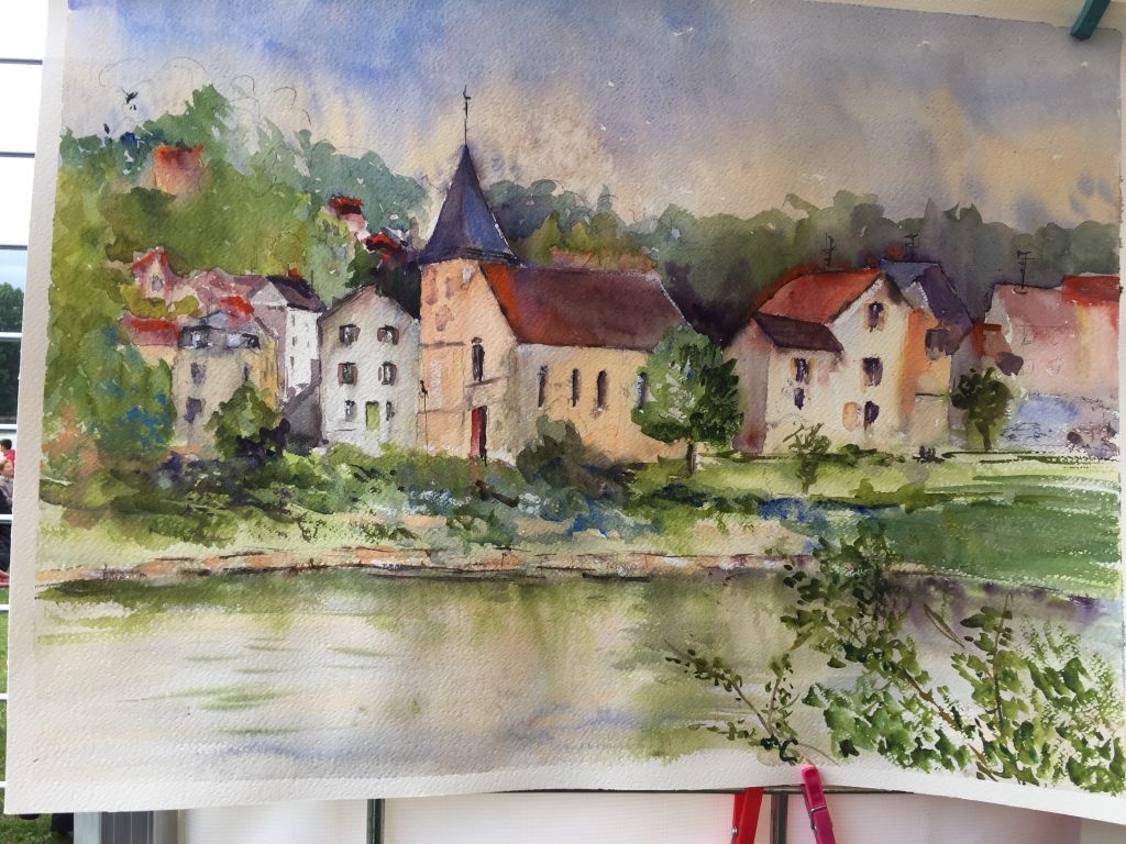 Aquarelle 3 Mes journées de peintres avec les Couleurs de l’Art